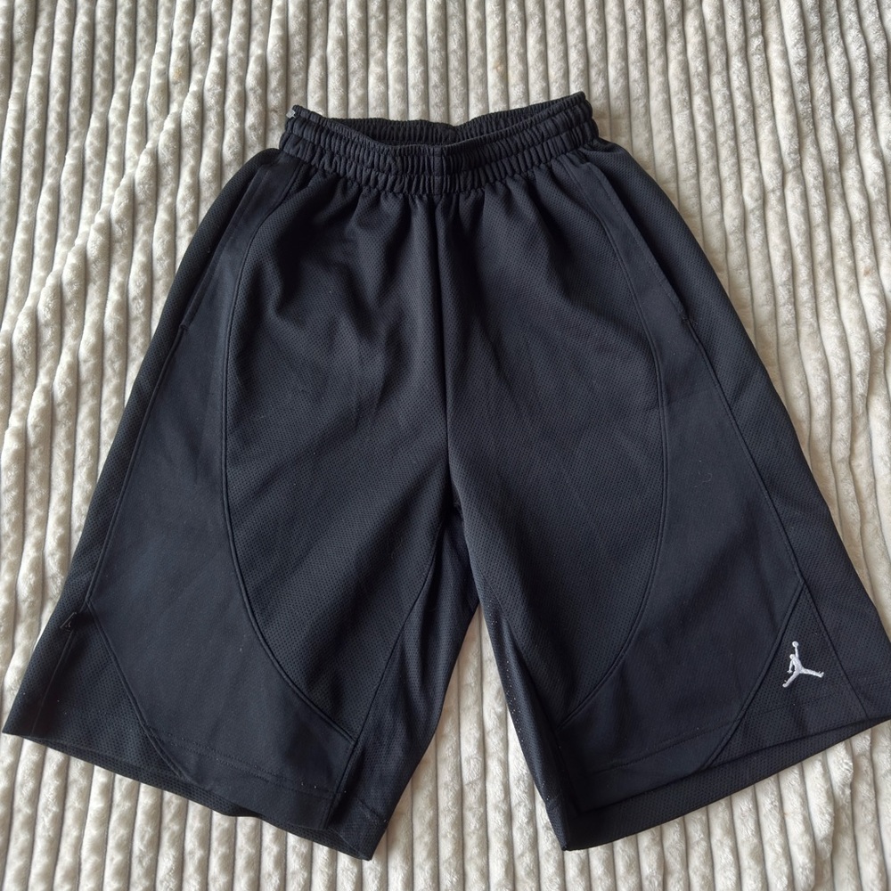 Jordan Black Athletic Shorts